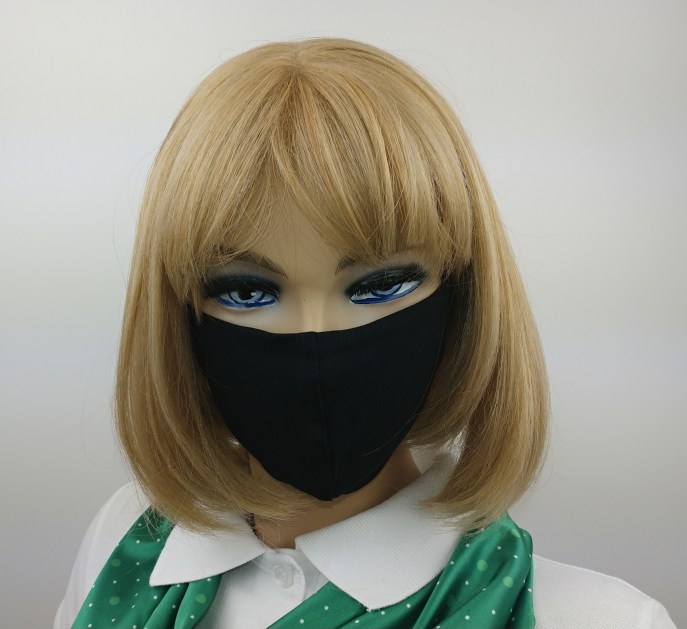 Защитные повязки на лицо, маска медицинская черная